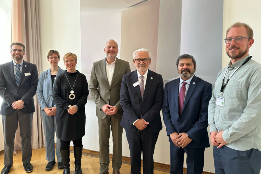 Delegates visit Darmstadt