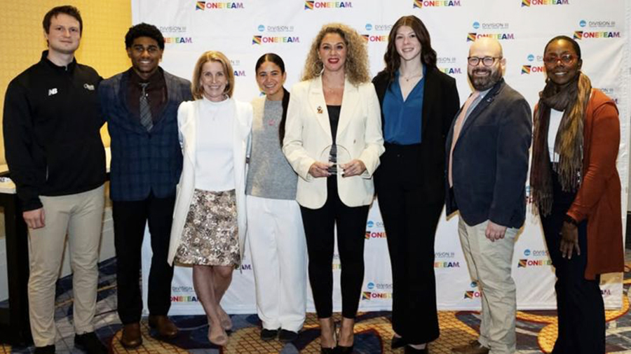 DIII Honors UMass Boston Athletics with LGBTQ Institution of the Year Award